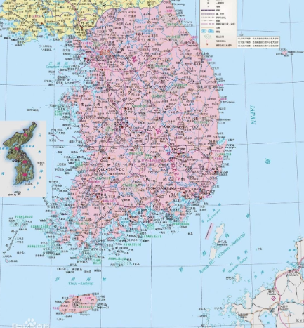 2024年08月05日韩国总面积有多少大，韩国跟那个省的大小比较相似？